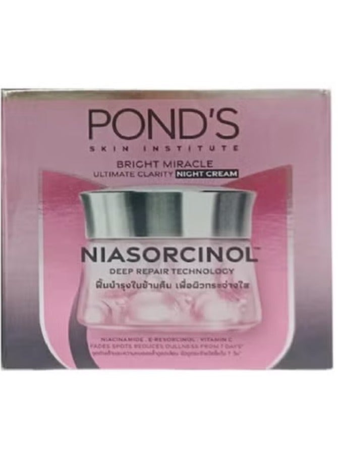 Pond's Bright Miracle Ultimate Clarity Night Cream 45g - Image 1